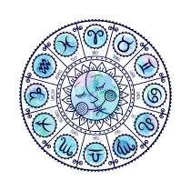 Remera Dtf Deco Vinilo Zodiaco En Tonos Azules