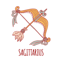 Dtf Remera Zodiaco Sagitario