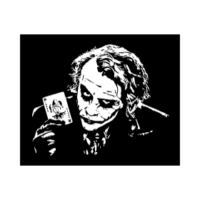 Joker Dibujo Con Carta
